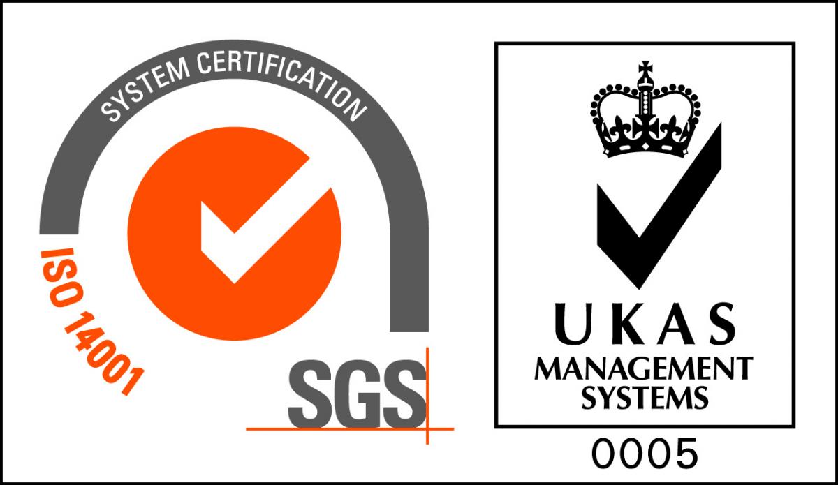 ISO 14001 Accrediation Logo